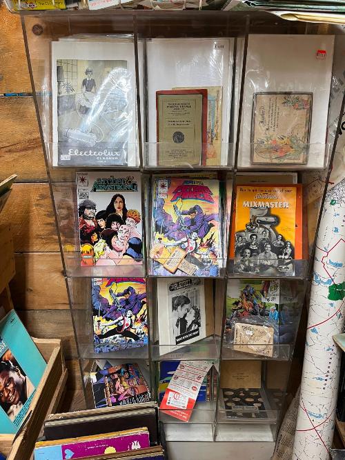 Comic Books Vintage Manuals Handbooks Advertising Brochures