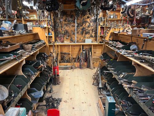 Vintage Files Screw Driver Chisel Soldering Iron Wrenches Punches Squares Levels