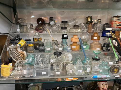 Vintage Ink Wells and Bottles