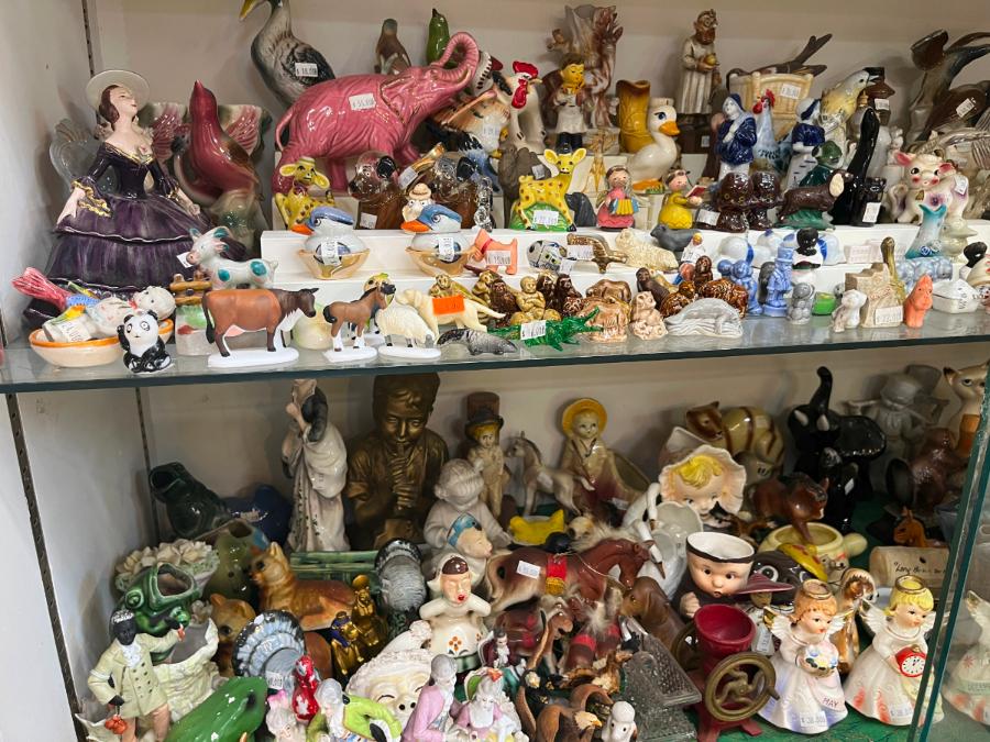 Bird Statues Dogs Wade Pottery Statues Busts Porcelain Angels