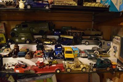 Antique toy cars