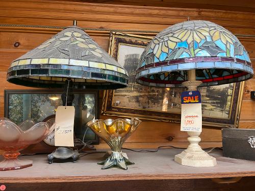 Tiffany Style Stained Leaded Glass 1907 Sommers Glass Company