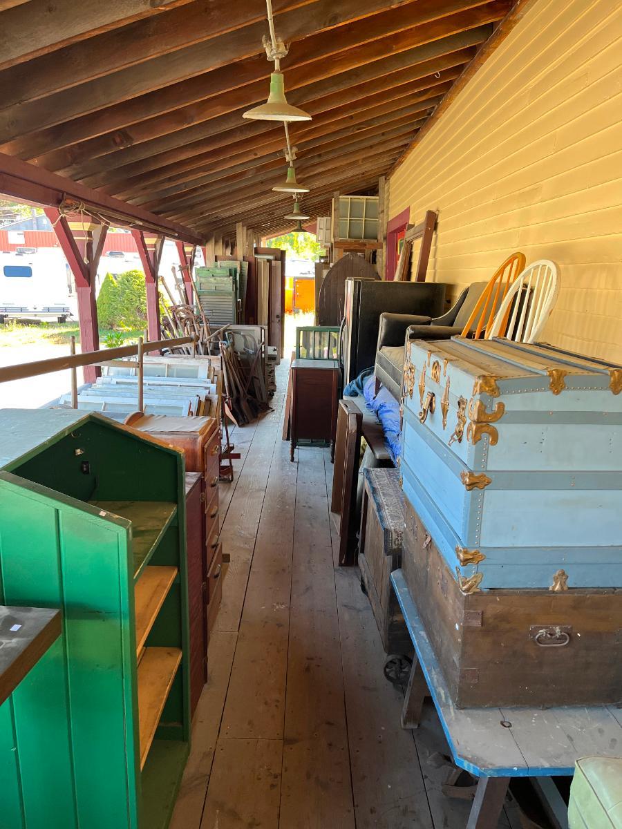 MCM 3 Mid-Century Modern Furniture Trunks Podiums Chairs Tables Doors Windows Shutters