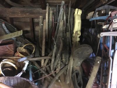 Ox Yokes, Wooden Tool Handles,Carriage/Cart parts