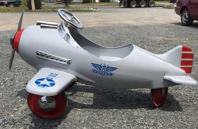 Awesome Airplane Peddle Car $550