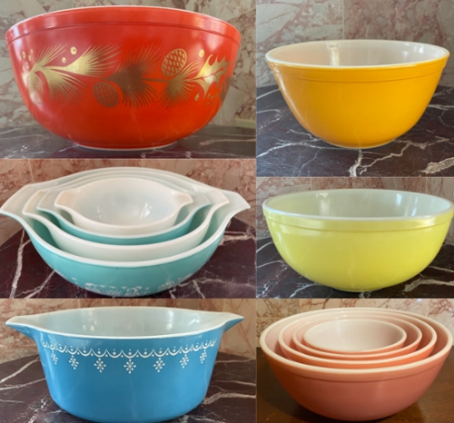 Vintage PYREX Bowls Now Available Online